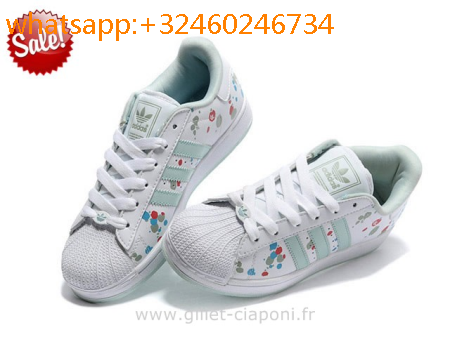 adidas superstar fleur femme