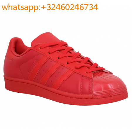 adidas superstar femme rouge