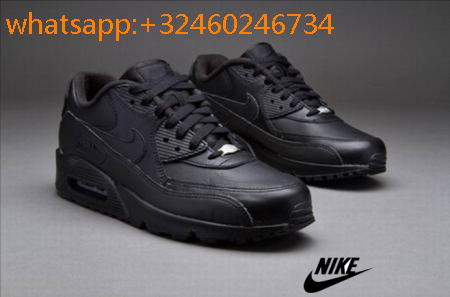 air max 90 cuir noir