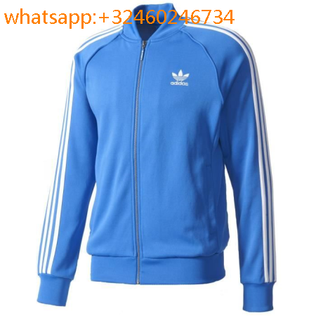 veste adidas homme bleu et blanche