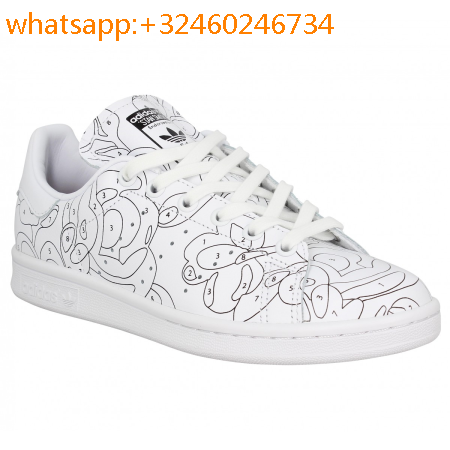 stan smith blanche croco