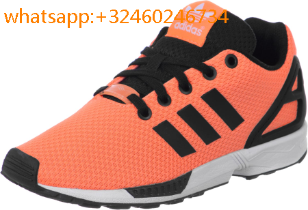 adidas zx flux noir orange