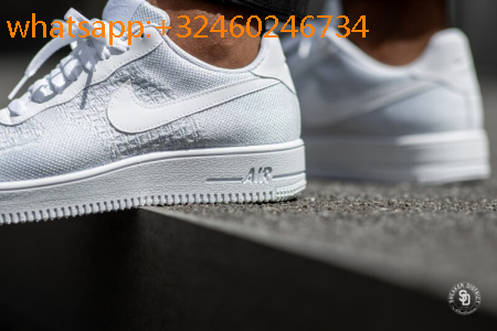 af1 white flyknit