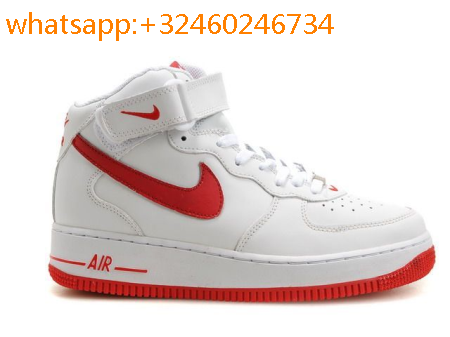 air force 1 mid rouge