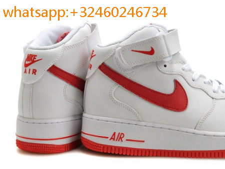 air-force-1-mid-blanche-et-rouge-femme,chaussure-nike-air-force-1,air-force-1-blanche-femme,Air  Force Montante Noir-Air Force One Prix Femme Air Force ...
