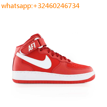 air force 1 mid rouge