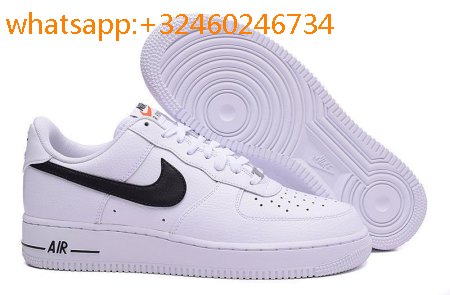 air force 1 noir et blanche homme