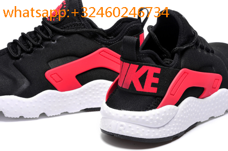 huarache ultra noir et rouge