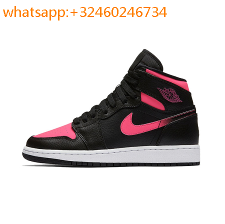 air jordan 1 rose et noir