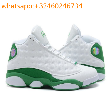 jordan 13 noir et vert
