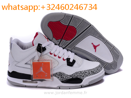 chaussure jordan blanche