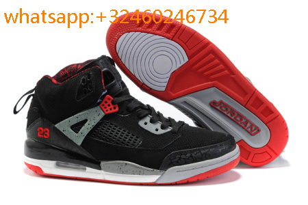 chaussure jordan rouge et noir