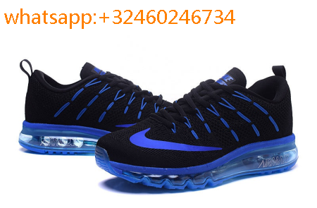 nike bleu noir
