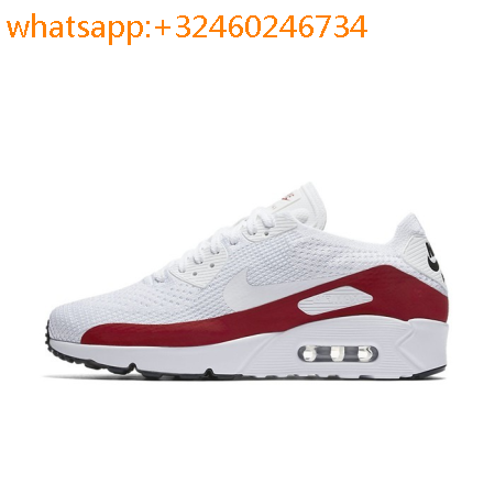 air max 90 blanche rouge