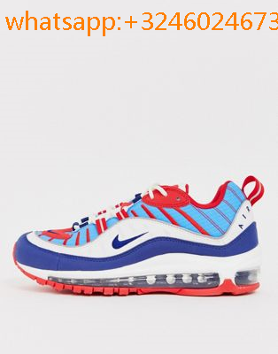 nike air max 97 bleu rouge