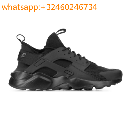 huarache homme noir et gris