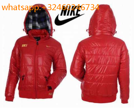 doudoune nike rouge