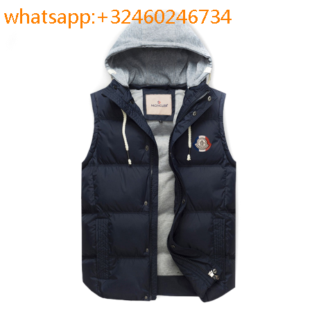 doudoune sans manche moncler avec capuche