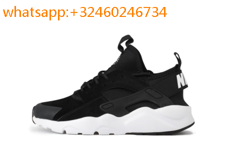 huarache noire et blanche