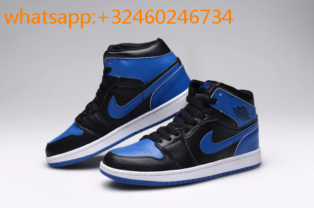 air jordan 1 mid bleu et noir air jordan 1 mid bleu et noir