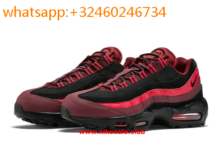 air max 95 gris rouge