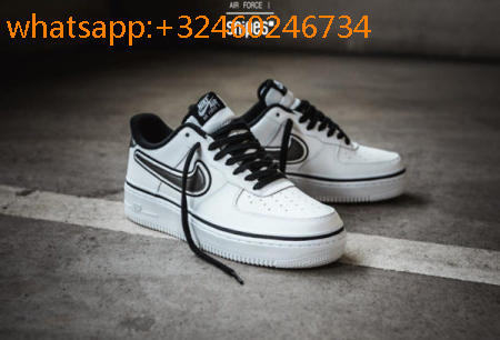 nike air force 1 blanche et noir homme