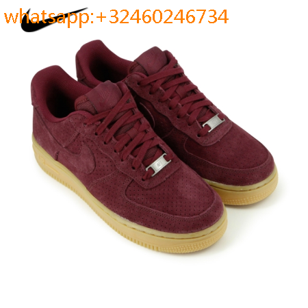 nike air force bordeaux rood