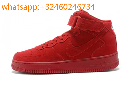 nike-air-force-mid-rouge-homme,air-force-1-grise-homme,Femme Homme ...