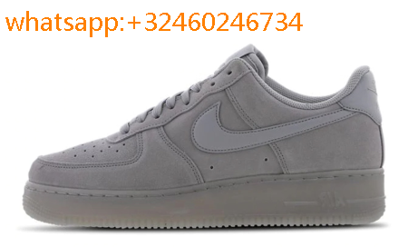 grey nike air force 1s