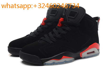 jordan retro 6 noir et rouge