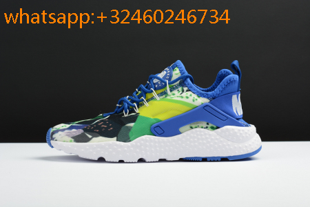 huarache noir et vert