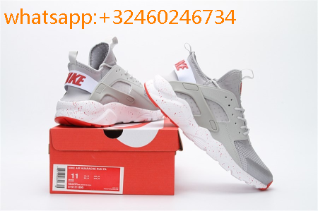 huarache gris rouge