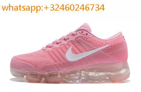vapormax flyknit femme rose